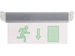 Corp de iluminat suspendat doua fete iesire in jos